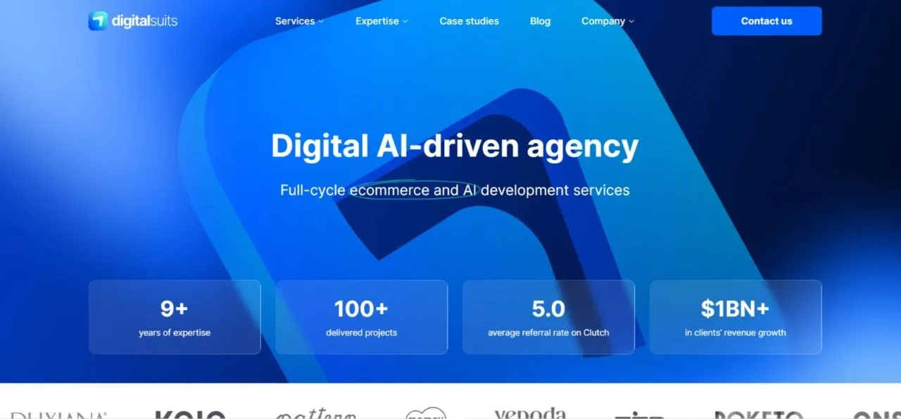 DigitalSuits website