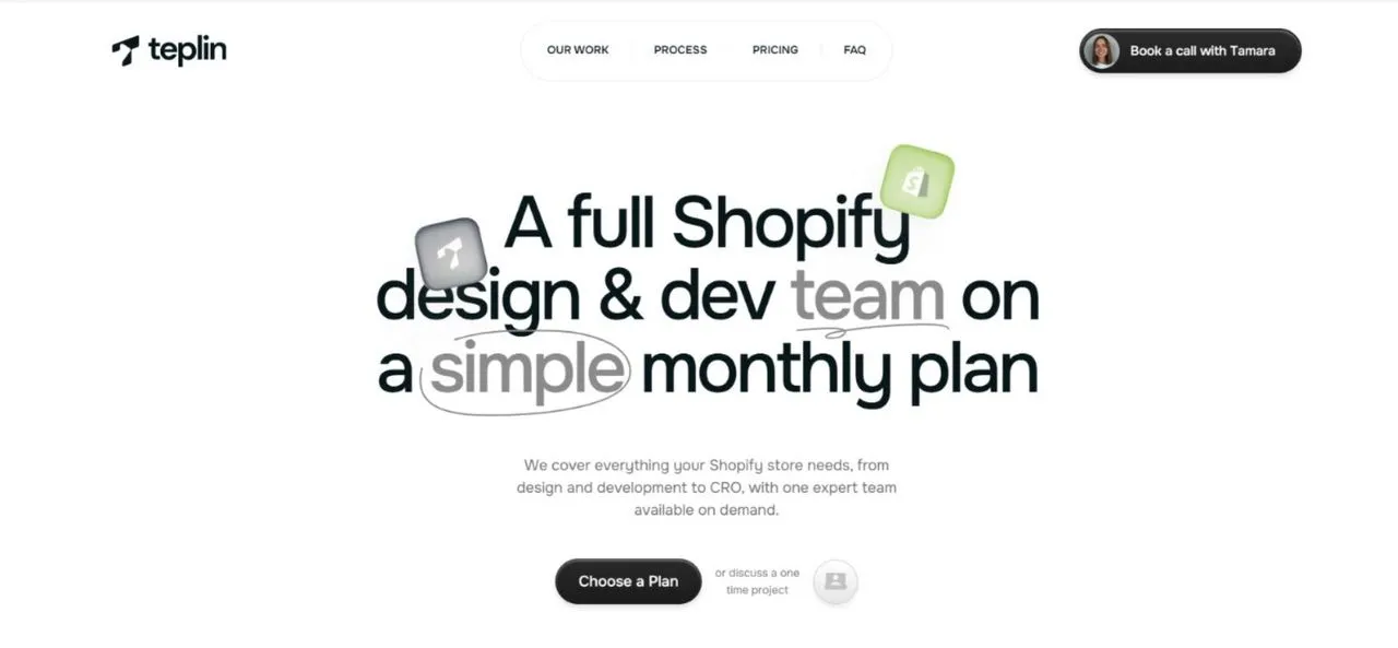 Teplin Agency website